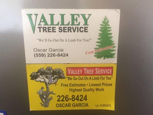 Valley tree is highly recommended if you want it done right.