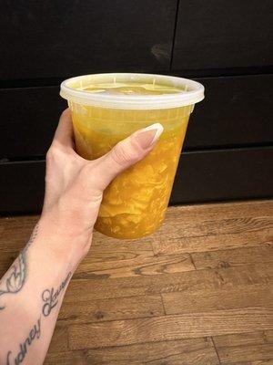 Large egg drop soup