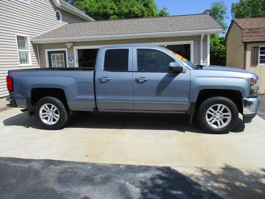 2016 Chevrolet Silverado 1500 double cab 4X4