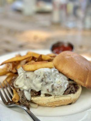 Short Rib Sandwich & Fries