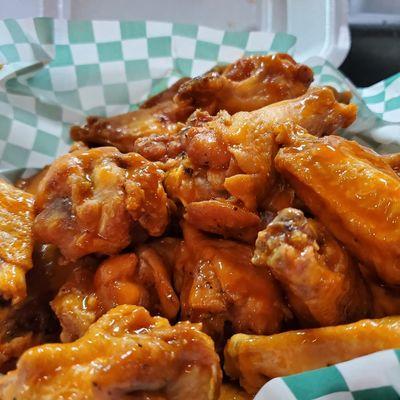 Hot wings!