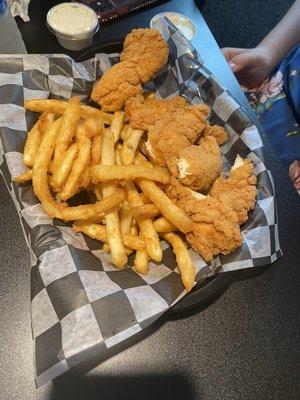 Chicken Strips and Fries