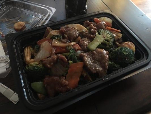 Szechuan beef