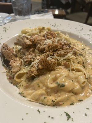 sinful Alfredo with chicken