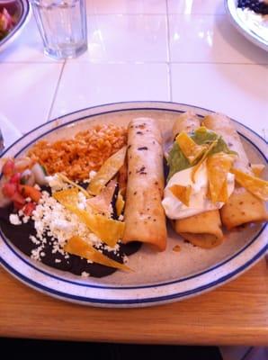 Chimichangas from Mucho Gusto!