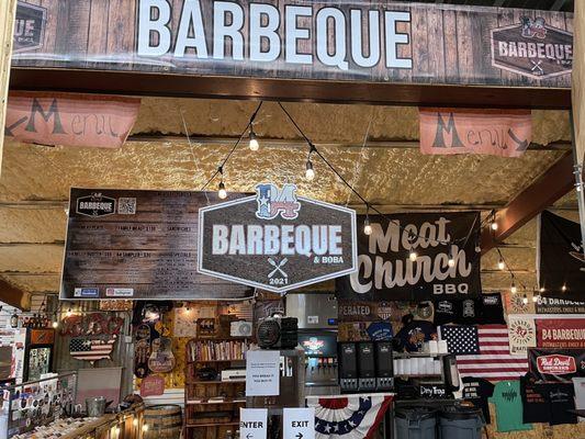 Entrance to bbq heaven