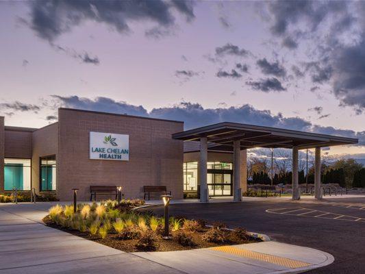 Lake Chelan Health Hospital Main Entrance.