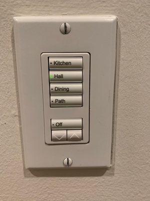 Lutron Light panel