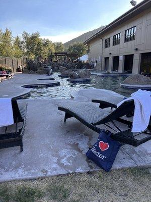 Warm springs, hot tubs and polar pools