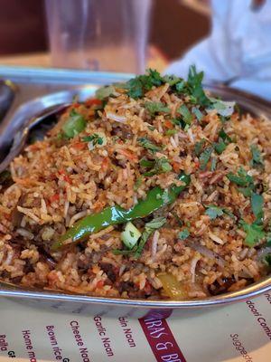 Lamb BRIYANI (I just loved it)