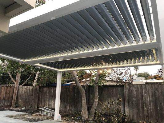 Beautiful Open roof System.