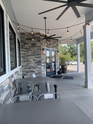 Outdoor seating