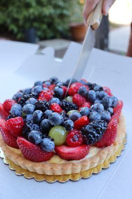 Fruit tart