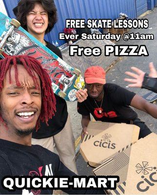 Free Skate Lessons Every Saturday Morning at 11am