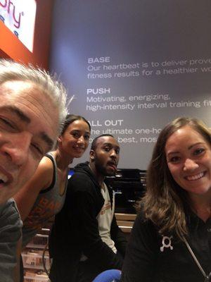 This is the team @otffidi @otfsanfrancisco that makes me shine: Ally, Jasmine and Kingsley!