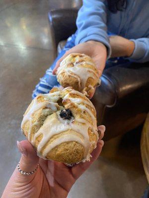 Blueberry scones