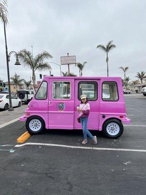 Surfside Donuts car