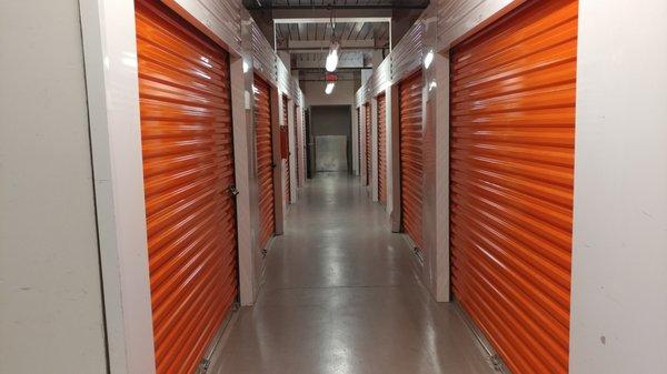 One hallway at Public Storage, Ayrsley, Charlotte NC