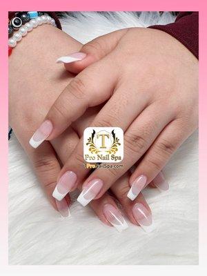 White French Tip
T Pro Nail Spa
"Team of the Pro bring your designs to Life"
https://tpronailspa.com
3359 Dempster St. Skokie IL 60076