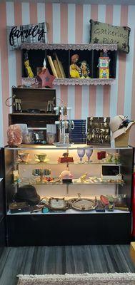 We have a small, but special gift section which includes some vintage items, antiques and other curiosities.