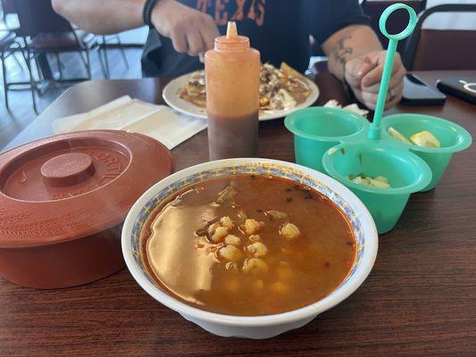 Pozole soup