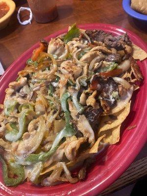 Fajita Mix Nachos