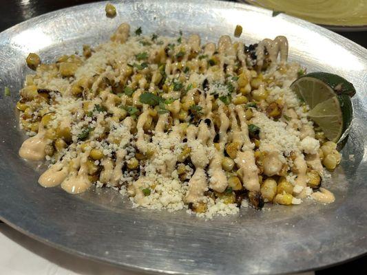 Mexican street corn- so good!