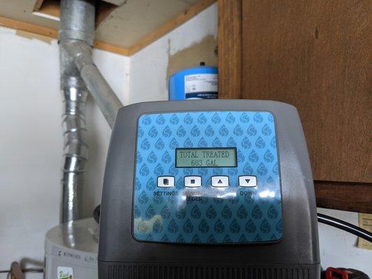 Water used in 24 hours. Average before filters installed was 266 now 600!!