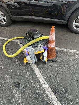 Cleaning cars that are returned