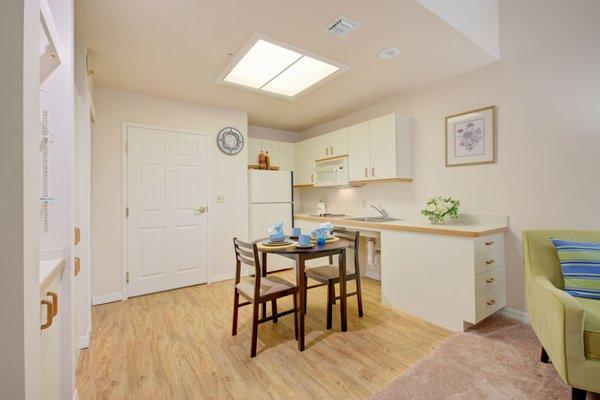 One Bedroom Apartment Kitchen