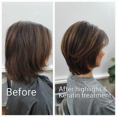 Keratin Smooth treatment