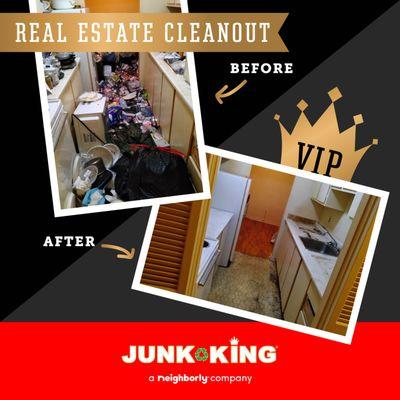 Realtors, have tenants that have left junk behind?? Call us for special pricing, we even have vendor packages!