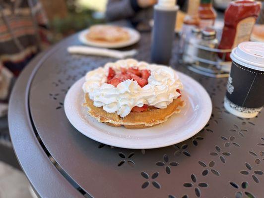 Strawberry N' Cream Waffle - Amazing!!