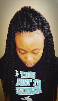 Thank you Devona for doing my havana twist ! 24hr mobile stylist www.dphairvisions.com