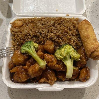 Dinner Orange Chicken