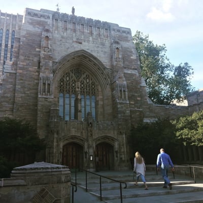 Yale's version of VA Tech's Burruss Hall. Yes, I'm a Hokie!