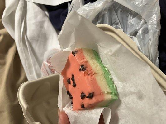 Watermelon fudge