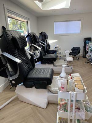 Pedicure chairs