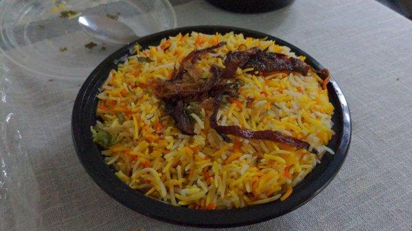 Lamb biryani