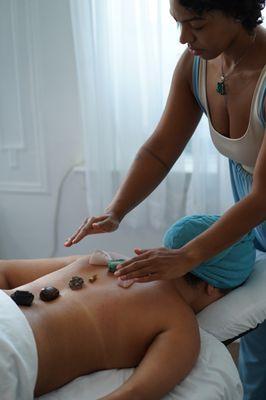 Our sessions are a co-creative experience intuitively guided with a fusion of healing modalities for a customized.