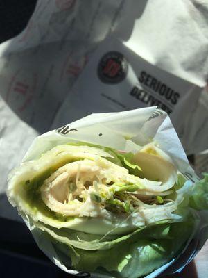 #13 gluten free lettuce wrap.  So yum!