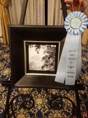 Master Framers just placed in the top 5 in a national picture framing competition in Las Vegas!