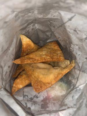 cheese 14. Fried Wonton