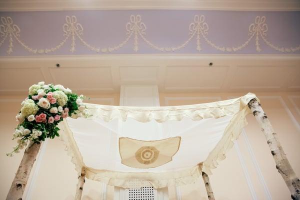 $425 chuppah (canopy handmade, not by Tre Bella)