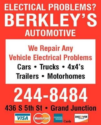 Berkley Automotive - 436 S. 5th Street - Grand Junction, CO 81501