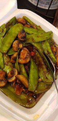 Mushroom Snowpeas Veggies