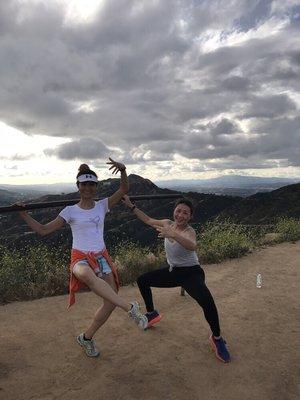 Private Barre outdoor at Mt.Hollywood