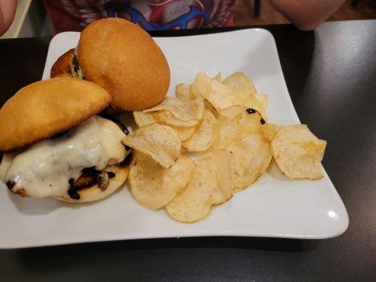 French onion sliders