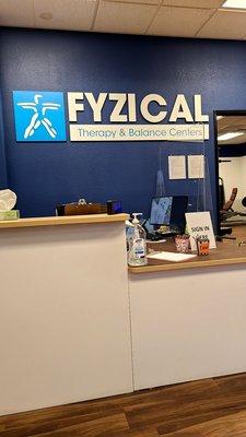 D' Fyzical Russell & Rainbow front desk area Monday November 7, 2022