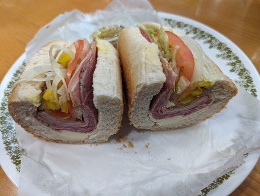 Italian Sub Interior